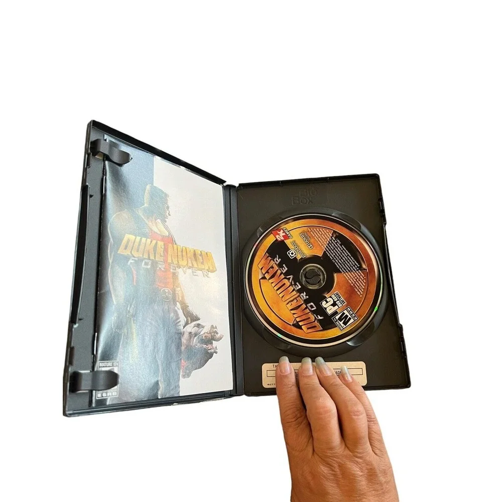 Duke Nukem Forever-PC-DVD-ROM-2K Games-W/PC Manual Codes Computer Game-W/Insert